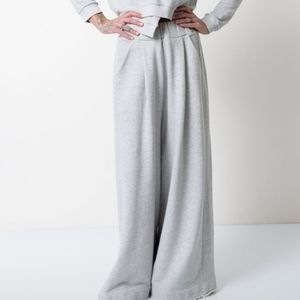 Grey wide-leg pants by Clothes by LockerRoom size Small